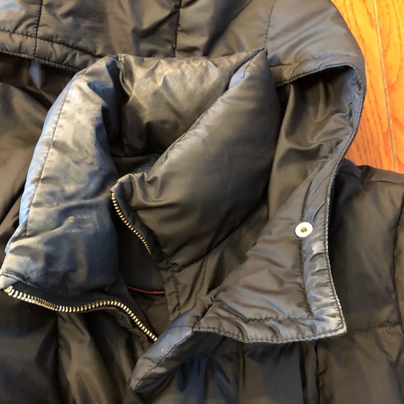 Cole Haan Black Parka Built In Vest - Picture 8 of 8